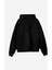 Yumuşak Dokulu %100 Organik Pamuklu Split Cut And Sew Kapşonlu Sweatshirt 1