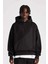 Yumuşak Dokulu %100 Organik Pamuklu Split Cut And Sew Kapşonlu Sweatshirt 2