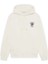 Slogan Fleurs Nakışlı Krema Renk 100% Pamuk Kadın Kapüşonlu Hoodie 2