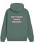 Not From Paris Madame Sloganlı Koyu Yeşil %100 Pamuk Hoodie | Şık ve Rahat 1