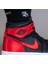 Air Jordan 1 High “black & Red” (Saten Kumaş) Spor Ayakkabı Sneaker 5