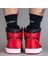 Air Jordan 1 High “black & Red” (Saten Kumaş) Spor Ayakkabı Sneaker 6