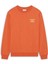 Rust Renkli %100 Pamuk Sloganlı Erkek Sweatshirt - Not From Paris Madame 1