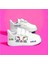 Telefonlu Kedicik Baskılı Kız Çocuk Spor Ayakkabı Sneaker 1