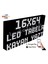 LED Tabela 16 x 64 cm Tek Taraflı Beyaz Kayan Yazı Wifi(Telefondan Yazı Değiştirme) 1