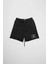 Domrebel Varsity Sweat Short - Rahat Fit, %100 Pamuk, École Des Arts Desenli Şort 1