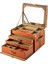 Takı Kutusu Trunk 190. Yıl Sınırlı Seri Deri Detaylı Vintage 28X22X22 cm 3