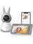 Kameralı Bebek Telsizi, 1080P Bebek Telsizi Videosu, 5" Bebek Monitörü, Kamera ve Uygulamalı 1