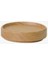 Japon Tasarımı Kül Rengi Ahşap Tepsi/kapak 8.5 cm Çaplı 1