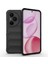 Honor 400 Pro Kılıf Esnek Tpu Oyuklu Arka Yüzey Tasarımlı Tknc Etnik Silikon Kapak - Siyah 1