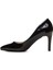 Kadın Drss Black Rugan Stiletto Ayakkabı 1