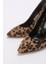 Kadın Mlia Leopar Stiletto Ayakkabı 2
