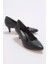 Kadın Ptra Siyah Cilt Stiletto 1