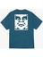 Obey Bold Icon Heavyweight T-Shirt - %100 Pamuk, Grafik Baskılı ve Rahat Kesim 1