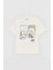 Kanada Yapımı %100 Pamuk Regular Fit T-Shirt - Özgün Sanat ve Onarım Nakışları ile 1