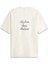 Rahat Kesim Le T-Shirt Cursive: 100% Pamuk, 'not From Paris Madame' Sloganı 1