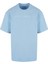 Autograph Heavy Boxy T-Shirt - %100 Pamuk, Açık Mavi, Konforlu ve Şık 1
