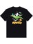 Space Bird T-Shirt - Siyah Pamuklu, True To Size ve Makinede Yıkanabilir 1