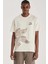 Organik Pamuklu, Undyed Falcon T-Shirt - Erkeklere Özel Konforlu Üst 3