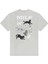 Erkekler Için %100 Pamuk Man I Love Felines T-Shirt - Gri Renk ve Güzel Kesim --- 1