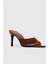 Kadınlar Için Pvc Detaylı Slip On Orta Topuk Sandal - Şık ve Rahat 2