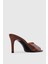 Kadınlar Için Pvc Detaylı Slip On Orta Topuk Sandal - Şık ve Rahat 4