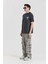 Asphalt Tiffany T-Shirt: Oversized Fit, Gri Pamuk Tişört - Erkekler Için Şık Seçim 4