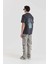 Asphalt Tiffany T-Shirt: Oversized Fit, Gri Pamuk Tişört - Erkekler Için Şık Seçim 5
