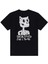 100% Pamuklu Siyah Bones T-Shirt | Rahat ve Şık Tasarım 1