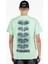 Mint Renk 100% Pamuk Badge T-Shirt - Konforlu ve Şık Tasarım 2