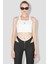 Kadınlar Için Beyaz Cropped M Tank Top - Rahat ve Şık Tasarım 1