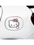 Hello Kitty Orta Parmak Araba Oto Motor Kask Depo Kapağı Sticker 2