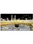 Saatli Kabe Panoramik Kanvas Tablo 5