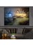 LED Işıklı Uzaktan Kumandalı Dağ Evi Kanvas Tablo 4