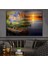 LED Işıklı Uzaktan Kumandalı Manzara Kanvas Tablo 4