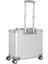 Gemini 42,5 cm 4 Tekerlekli Laptop Bölmeli Pilot Valiz, Alüminyum, Gümüş 2