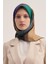 Geometrik Desenli Ipek Krep Saten Eşarp - Sura - 8993701 - 311 2
