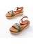 730-037 Multi Hakiki Deri Ortopedik Taban Kadın Sandalet 3