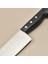 Gri/siyah 21 cm Metalik Şef Bıçak, Dayanıklı ve Şık Tasarım 4