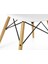 Eames Plastik Yan Sandalye, Charles & Ray Eames Ahşap Ayaklı Ikonik Tasarım 4