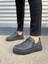 TB502 Bold Bağcıklı Cilt Erkek Günlük Sneaker Ayakkabı Cst - Siyah 2