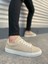 TB122 Mode Bağcıklı Süet Erkek Günlük Sneaker Ayakkabı Sbt - Bej 1