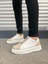 TB007 Alba Bağcıksız Süet Cilt Erkek Günlük Sneaker Ayakkabı Scbt Bej/beyaz 2