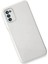 Samsung Galaxy A03S Kılıf Glass Kapak - Beyaz Svlrs 2
