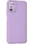 Samsung Galaxy A03S Kılıf Lansman Glass Kapak - Lila Svlrs 2