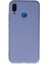 Huawei P20 Lite Kılıf Nano Içi Kadife Silikon - Lila Svlrs 1