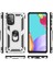 Samsung Galaxy A33 5g Kılıf Sofya Yüzüklü Silikon Kapak - Gümüş Svlrs 3