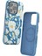 Onegif Iphone 16 Pro Max Flower Series Magsafe Kapak - Mavi Svlrs 2