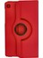 Samsung Galaxy T220 Tab A7 Lite 8.7 Kılıf 360 Tablet Deri Kılıf - Kırmızı Svlrs 3