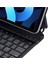 Ipad Pro 12.9 (2022) Kılıf X9 Magic Manyetik Klavyeli Tablet Kılıfı - Siyah Svlrs 5